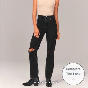 Abercrombie 90’s Ultra High Rise Straight Jean